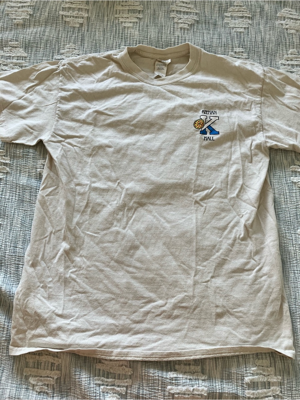 Notre dame Keenan hall T-Shirt - Light Beige